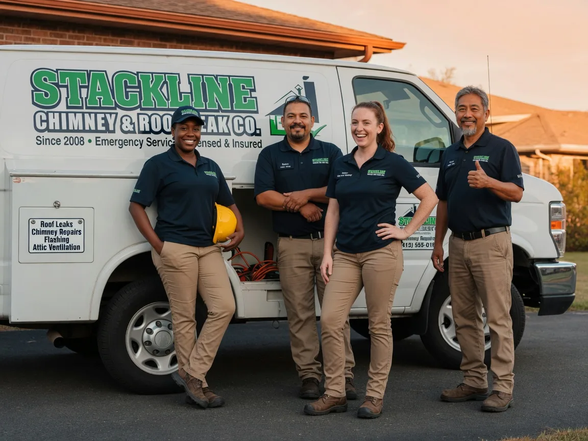 Chimney flashing repair company in Fields Landing, CA